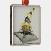Apollo 11 Eagle-module die uit de maan gaat Metalen Ornament (Rechts)
