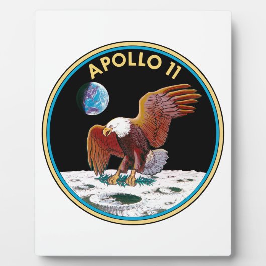 Apollo 11 fotoplaat (Voorkant)