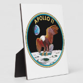 Apollo 11 fotoplaat (Zijkant)