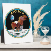 Apollo 11 fotoplaat (Zijkant)