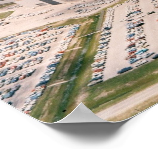 Apollo 11 Het gebouw voor de assemblage van voertu Poster (Hoek)