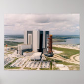 Apollo 11 Het gebouw voor de assemblage van voertu Poster (Voorkant)