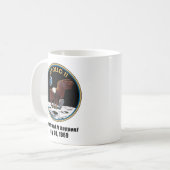 Apollo 11 Ik zag het gebeuren Koffiemok (Voorkant links)