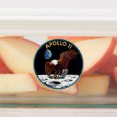 Apollo 11 insigne labels (Aangebracht)