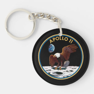 Apollo 11 insigne sleutelhanger