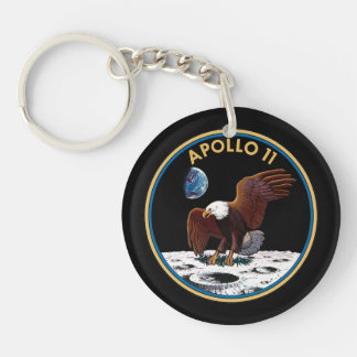 Apollo 11 insigne sleutelhanger