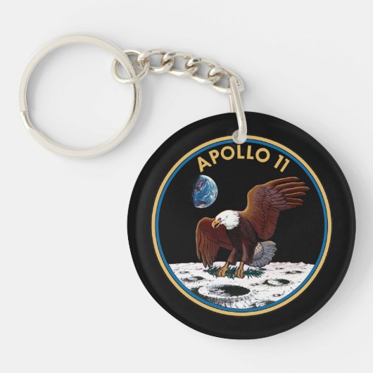 Apollo 11 insigne sleutelhanger (Voorkant)