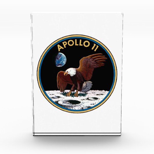 Apollo 11 insignia fotoblokken (Voorkant)