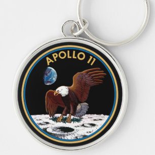 Apollo 11 insignia sleutelhanger