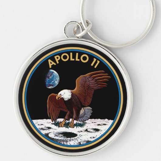 Apollo 11 insignia sleutelhanger (Voorkant)