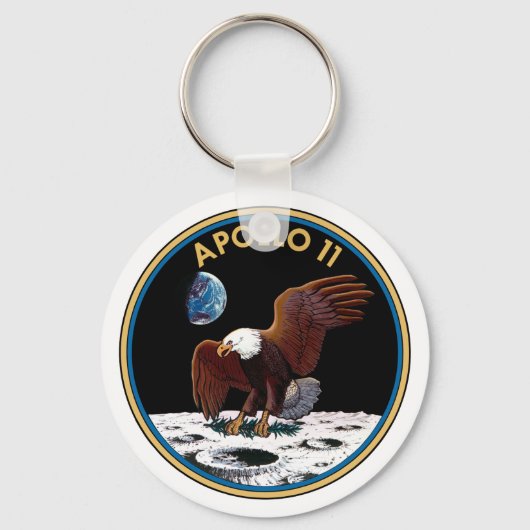 Apollo 11 insignia sleutelhanger (Voorkant)