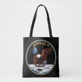 Apollo 11 insignia tote bag (Voorkant)