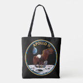 Apollo 11 insignia tote bag (Achterkant)