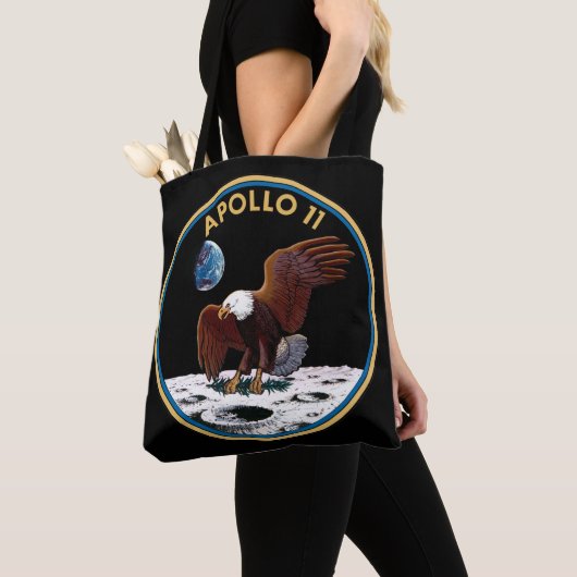 Apollo 11 insignia tote bag (Dichtbij)