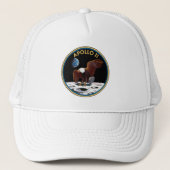 Apollo 11 insignia trucker pet (Voorkant)