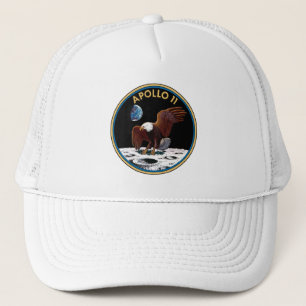 Apollo 11 insignia trucker pet