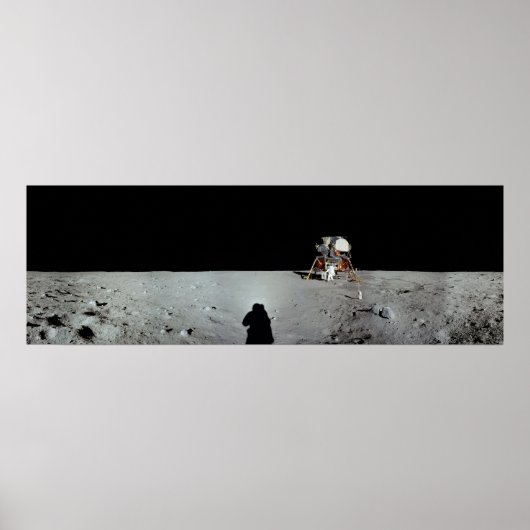 Apollo 11 landinsite poster (Voorkant)