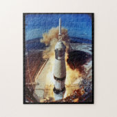 Apollo 11 liften uit legpuzzel (Verticaal)