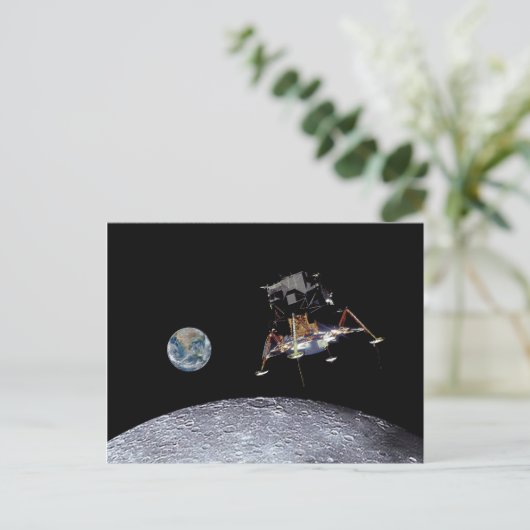 Apollo 11 Lunar Landing Briefkaart (Staand voorkant)
