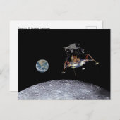 Apollo 11 Lunar Landing Briefkaart (Voorkant / Achterkant)