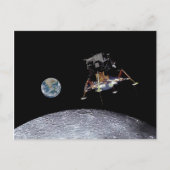 Apollo 11 Lunar Landing Briefkaart (Voorkant)