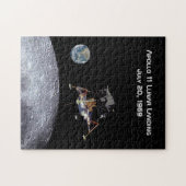 Apollo 11 Lunar Landing Legpuzzel (Horizontaal)