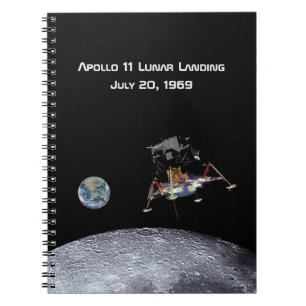 Apollo 11 Lunar Landing Notitieboek