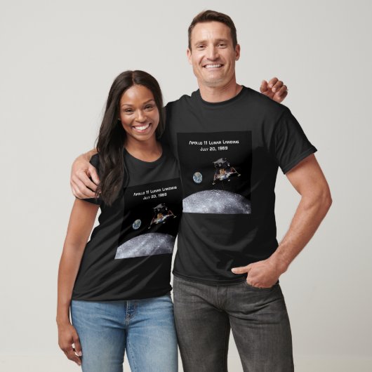 Apollo 11 Lunar Landing T-shirt (Unisex)