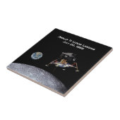Apollo 11 Lunar Landing Tegeltje (Zijkant)