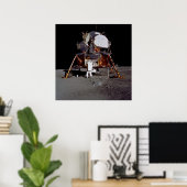 Apollo 11 Lunar Module "Eagle" op de maan Poster (Thuiskantoor)
