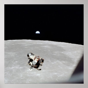 Apollo 11 Lunar-module Poster