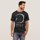 Apollo 11 Maanlanding 1969 T-shirt (Voorkant volledig)