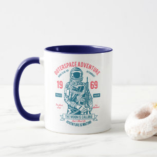 Apollo 11 Man op de Maan 1969 Mok