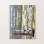 Apollo 11 Missie bij het Jubileum van de maan Legpuzzel (Verticaal)