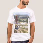 Apollo 11 Missie bij het Jubileum van de maan T-shirt (Voorkant)