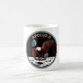 Apollo 11-missie patch mok (Center)