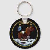Apollo 11-missie patch sleutelhanger (Voorkant)