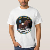Apollo 11 Mission Patch T-shirt (Voorkant)