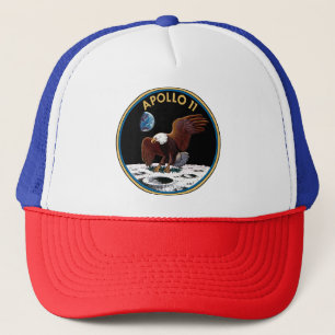 Apollo 11 Mission Patch Trucker Pet