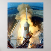 Apollo 11 Moon Landing Launch Kennedy Space Center Poster (Voorkant)