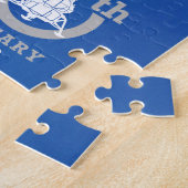 Apollo 11 Moon Mission Saturn V, 50th Jubileum Legpuzzel (Zijkant)