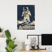 Apollo 11 Poster (Thuiskantoor)