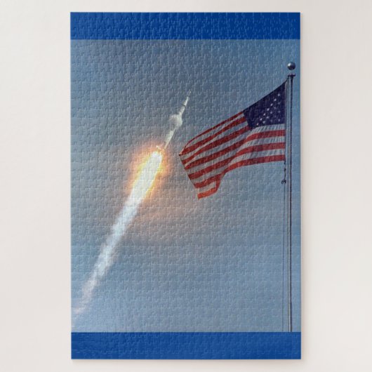 Apollo 11 puzzel legpuzzel (Verticaal)
