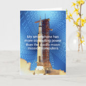 Apollo 11 Rekencapaciteit Kaart (Gele Bloem)