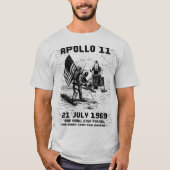 Apollo 11 Ruimtevaarder T-shirt (Voorkant)