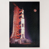 Apollo 11 Saturn V Rocket Legpuzzel (Verticaal)