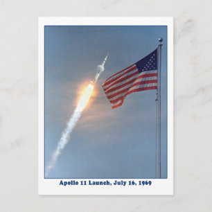 Apollo 11 Start 16 juli 1969 Briefkaart