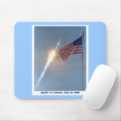 Apollo 11 Start 16 juli 1969 Muismat (Met muis)