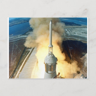 Apollo 11 Start Briefkaart