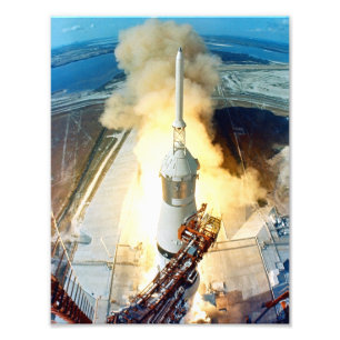 Apollo 11 Start Foto Afdruk